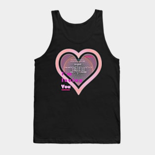 Valentine for programmers Tank Top